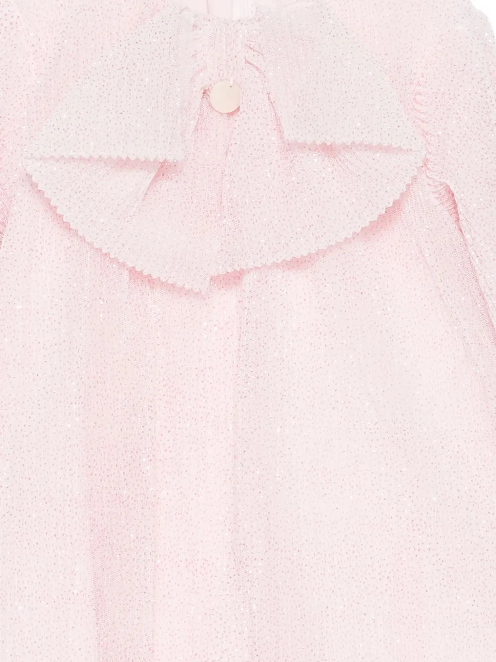 Le Bebé Enfant Bow-detail Dress In Pink