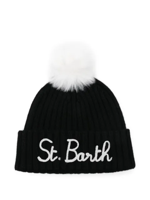 MC2 Saint Barth pompom embroidered hat