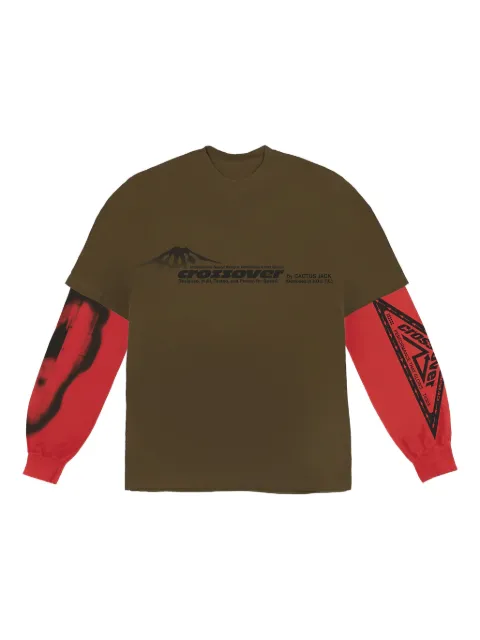 Travis Scott Cactus Jack Crossover long-sleeves T-shirt
