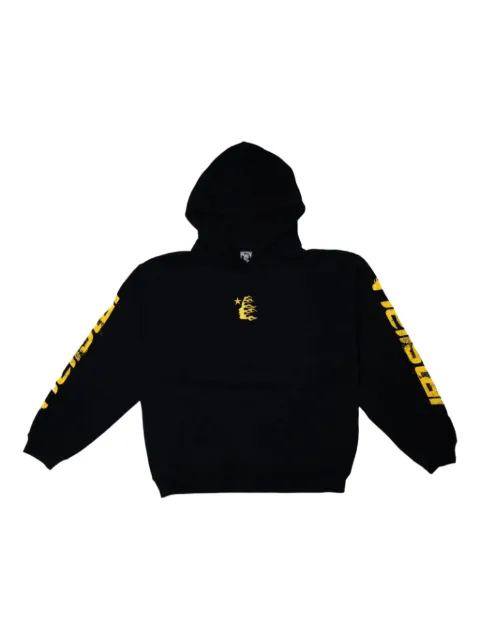 HELLSTAR long-sleeve graphic-print hoodie