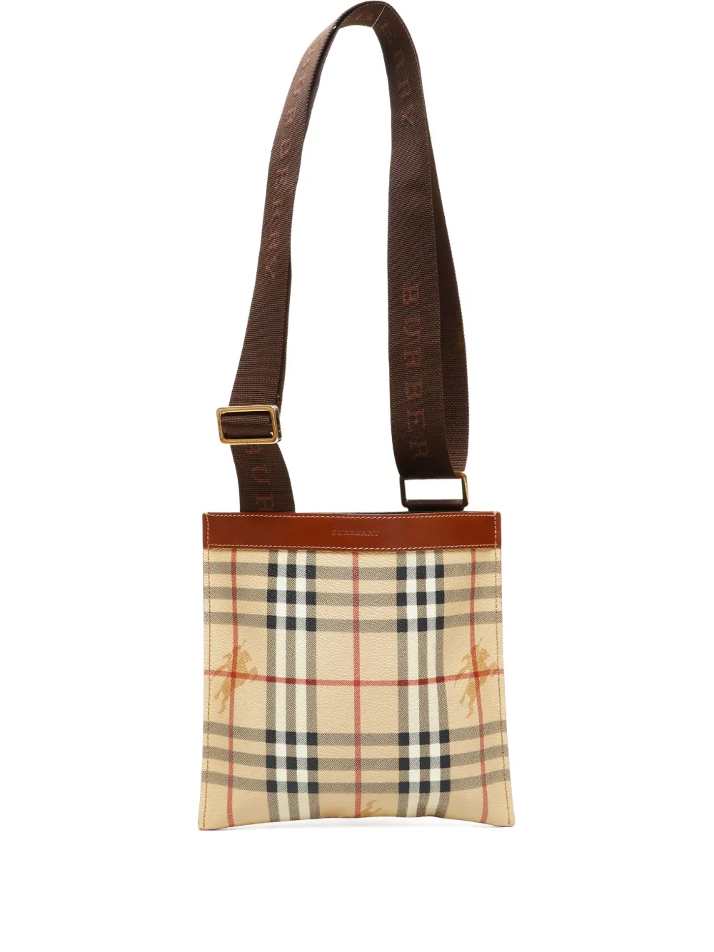 Burberry Pre-Owned 2010s tartan cross-body bag – Neutrals