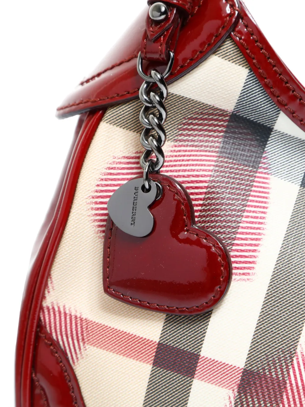 Burberry Pre-Owned 2000-2015 schoudertas met tartan ruit Beige