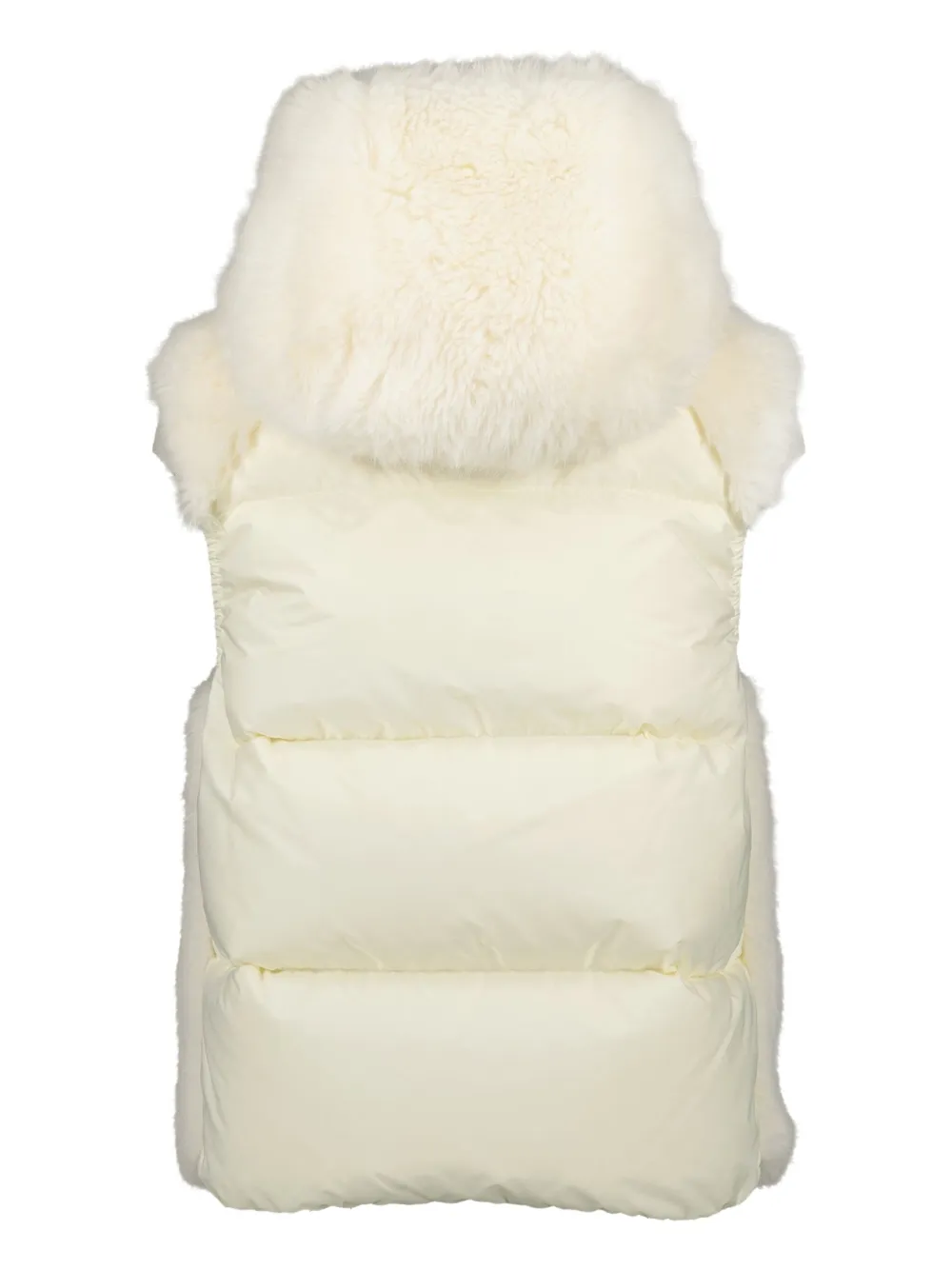 Moncler Grenoble Kapuzenweste mit Shearling | Westen & Gilets | Image 2