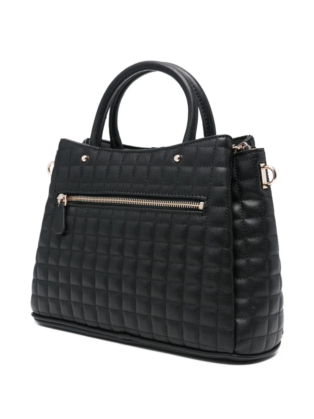 GUESS USA quilted-design tote bag - Zwart