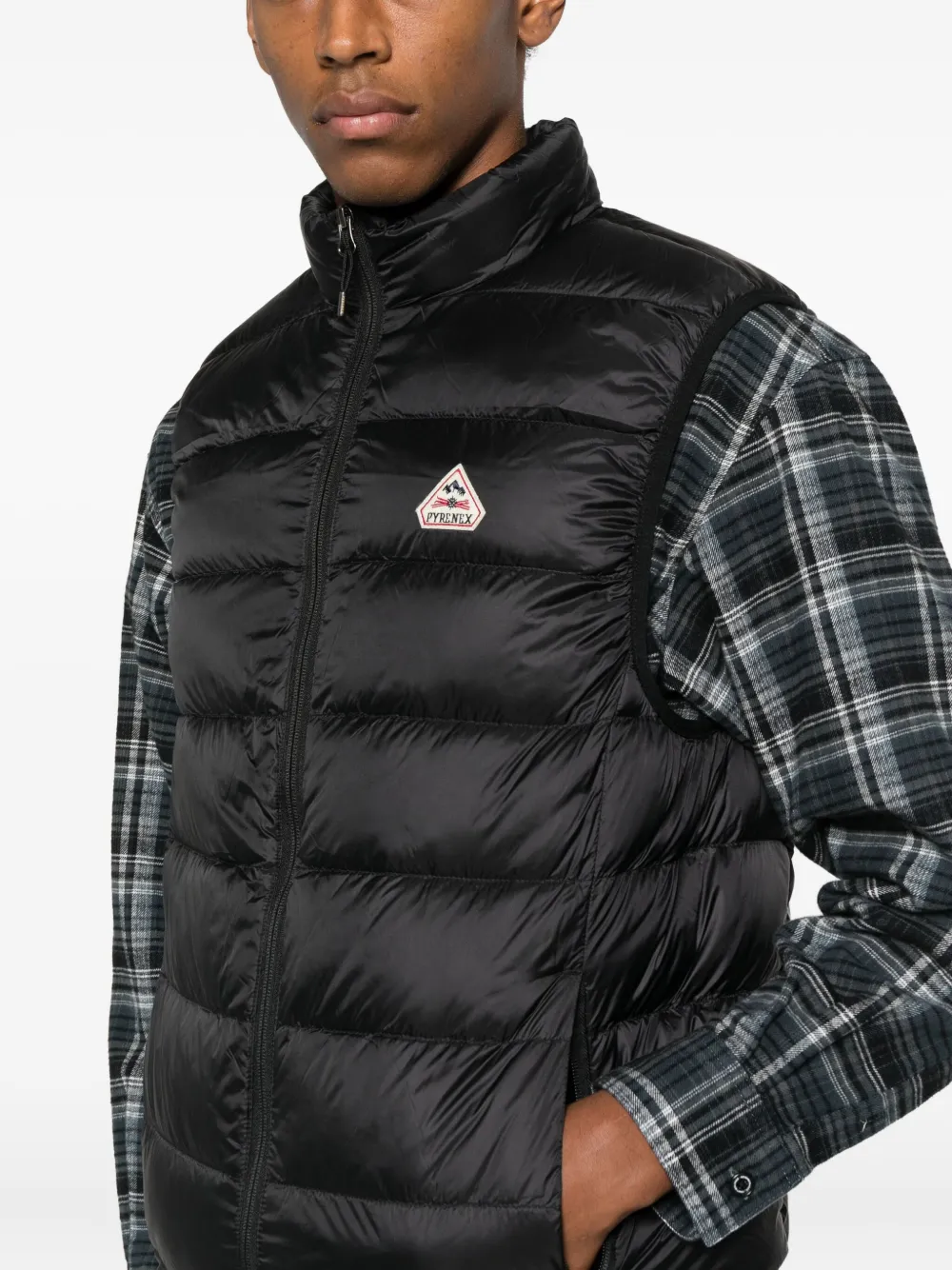 Pyrenex Arial bodywarmer met rits Zwart