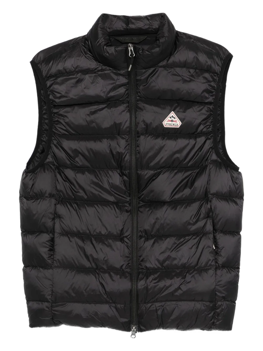 Pyrenex Arial zip quilted waistcoat | Black | Image 1