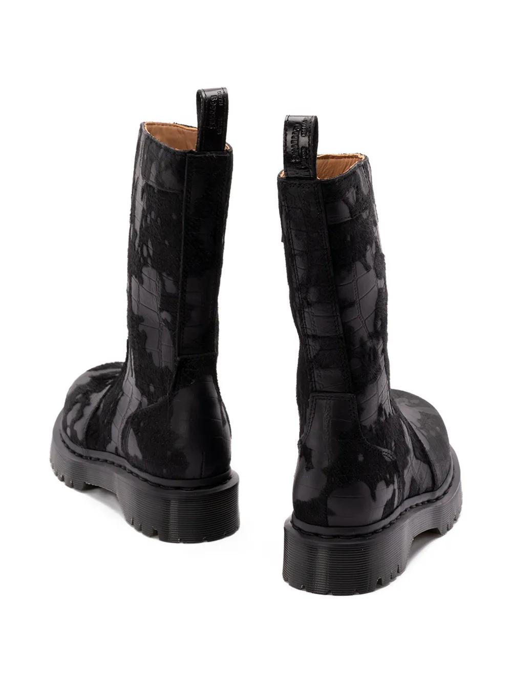 Dr. Martens Rejena emboss leather boot Zwart