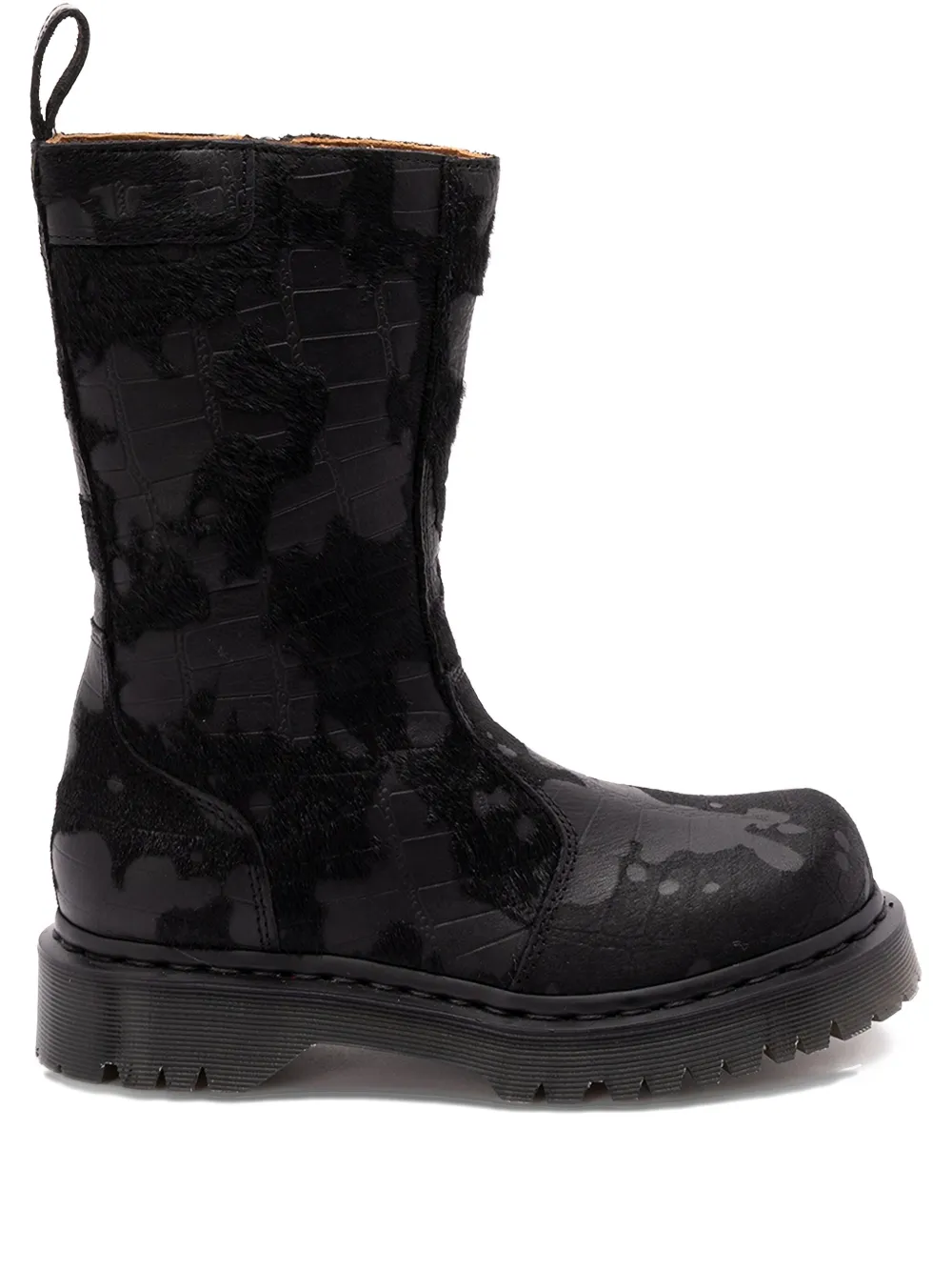Dr. Martens Rejena emboss leather boot Zwart