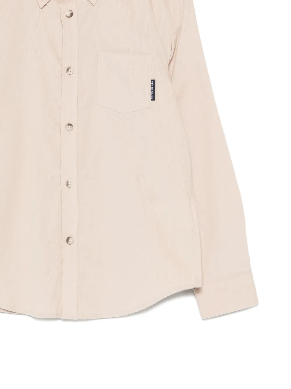 North Sails Pocket Buttoned Shirt In Neutral