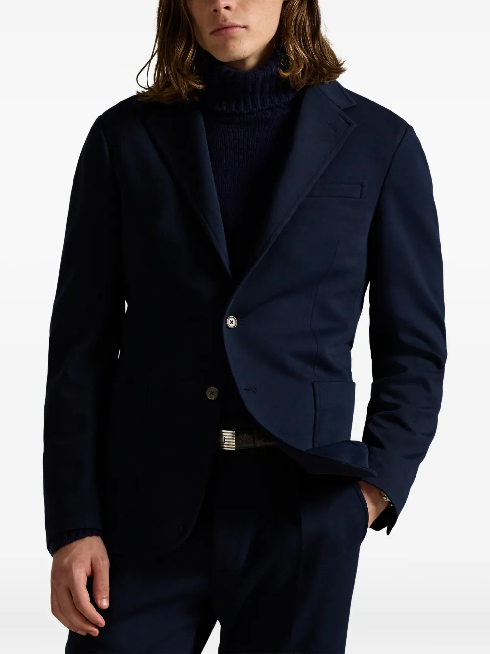 Polo Ralph Lauren Blazer met enkele rij knopen Blauw