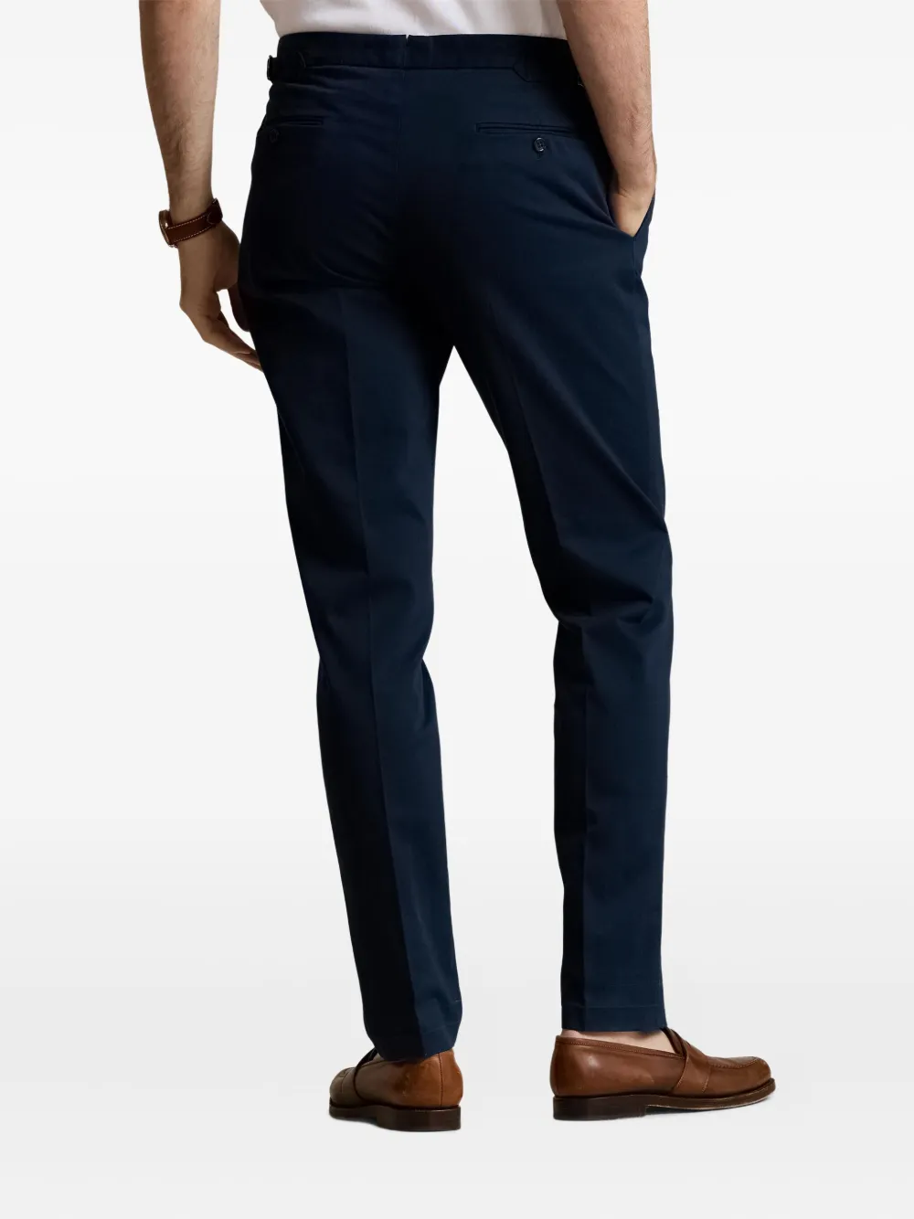 Polo Ralph Lauren Straight plooibroek Blauw