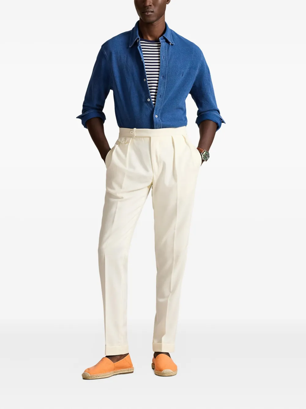 Polo Ralph Lauren Overhemd met lange mouwen Blauw