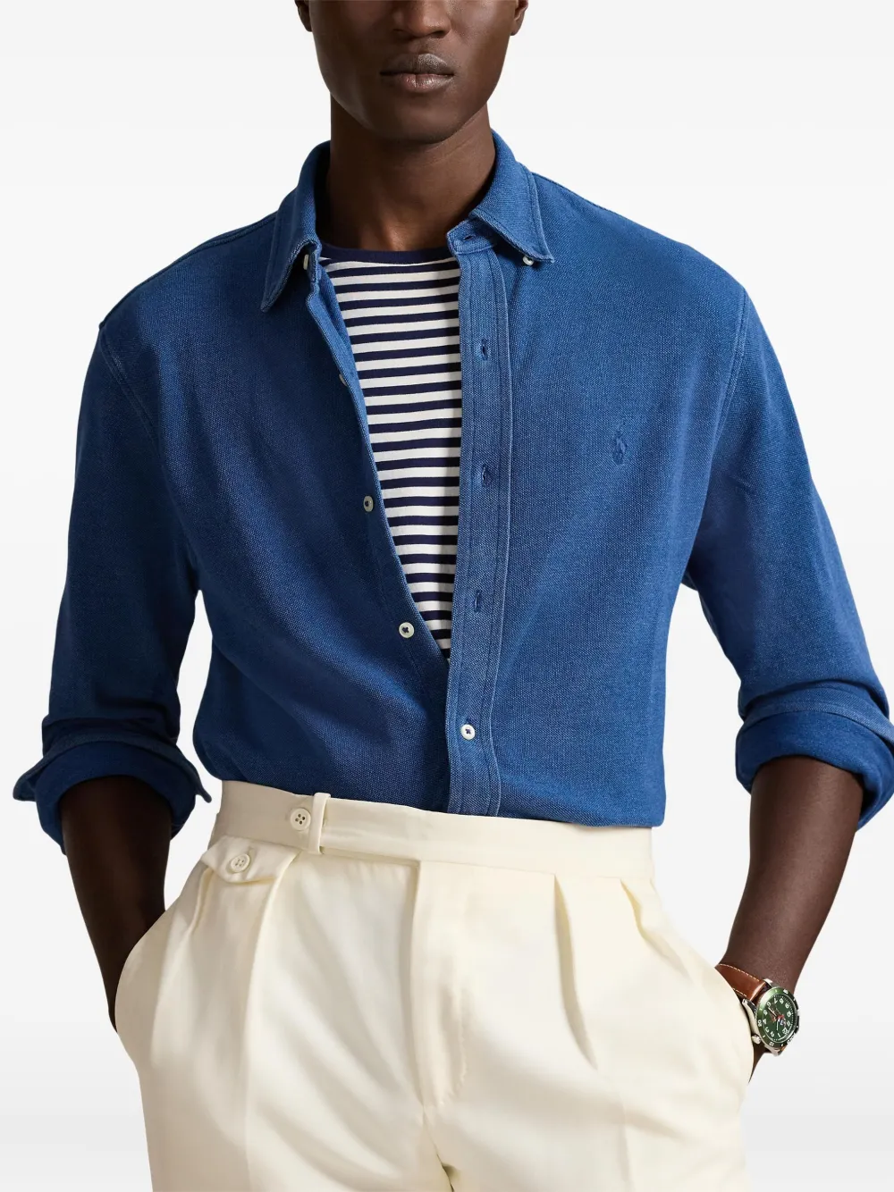 Polo Ralph Lauren Overhemd met lange mouwen Blauw