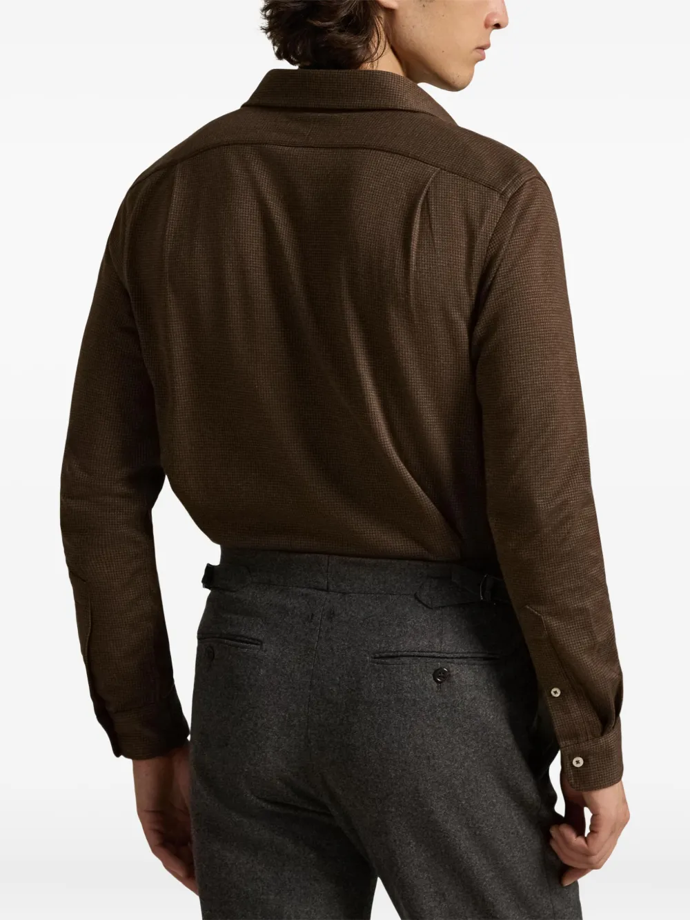 Polo Ralph Lauren Overhemd met lange mouwen Bruin