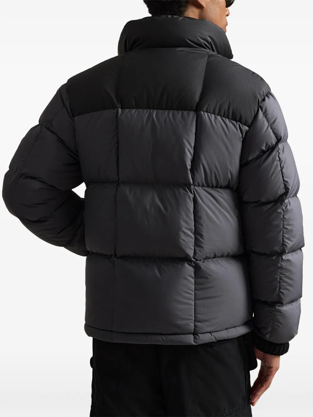 Polo Ralph Lauren Gewatteerd jack met geborduurd logo Grijs