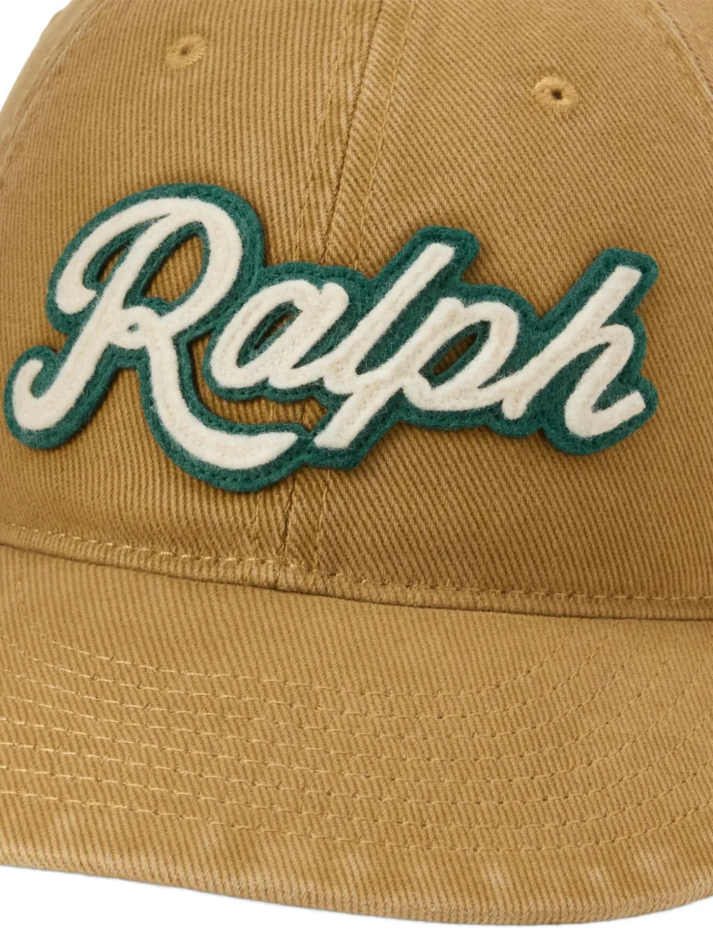 Polo Ralph Lauren Honkbalpet met logopatch Bruin