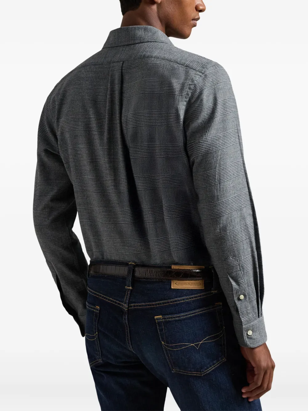 Polo Ralph Lauren Overhemd met lange mouwen Grijs