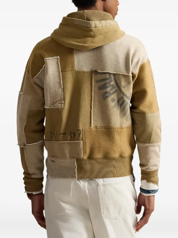 Polo Ralph Lauren パッチワーク パーカー | ニュートラル | FARFETCH JP