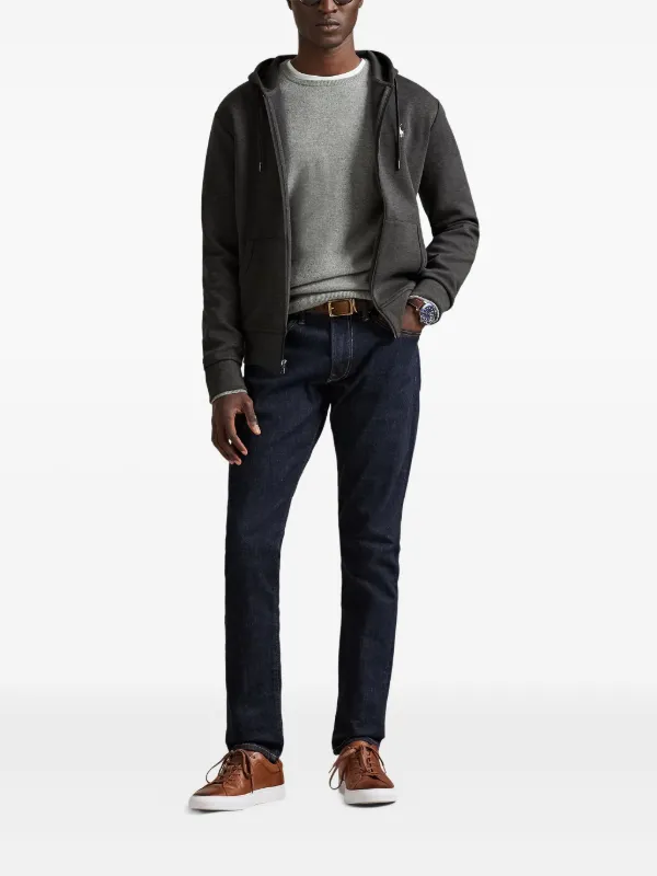 Polo Ralph Lauren ジップアップ パーカー | グレー | FARFETCH JP