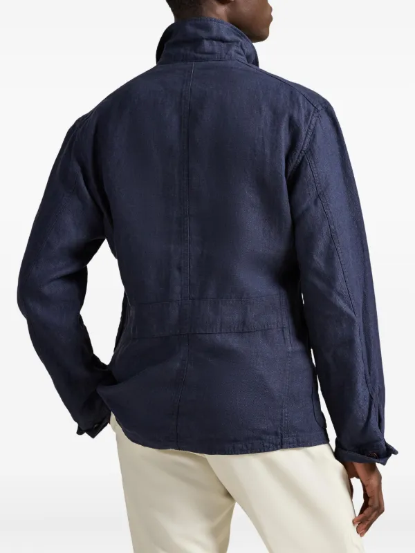 Polo Ralph Lauren button-fastening Jacket | Blue | FARFETCH RO