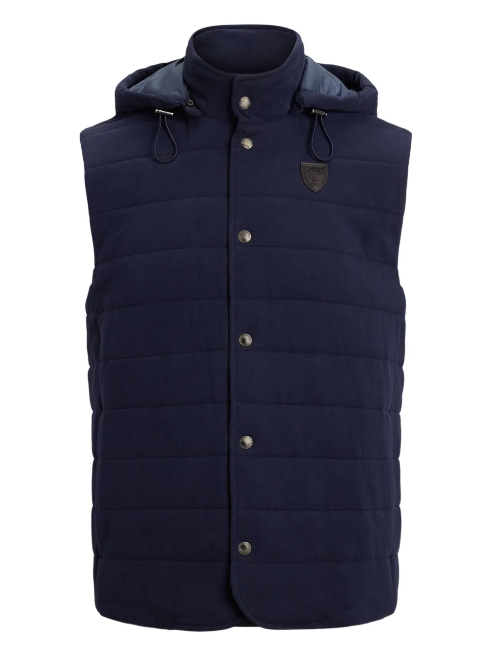 Polo Ralph Lauren quilted-design hooded vest - Blu