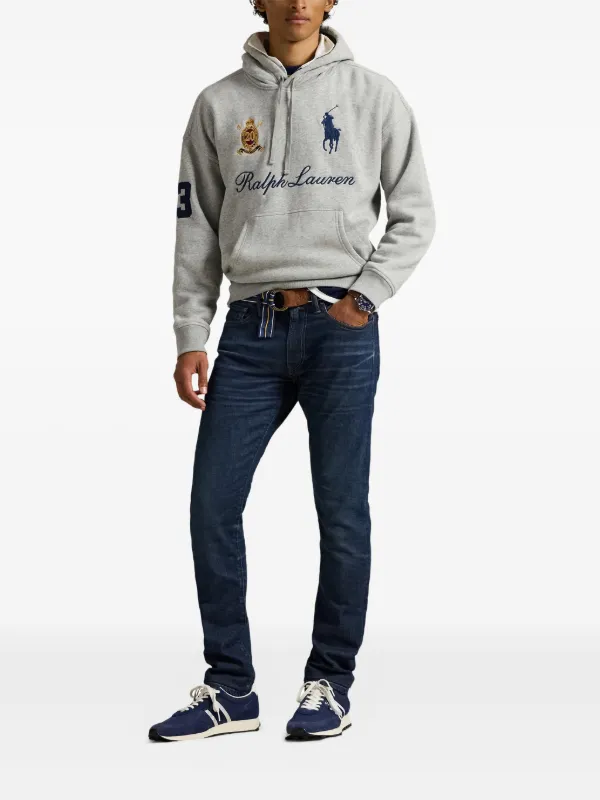 Polo Ralph Lauren ロゴ パーカー | グレー | FARFETCH JP
