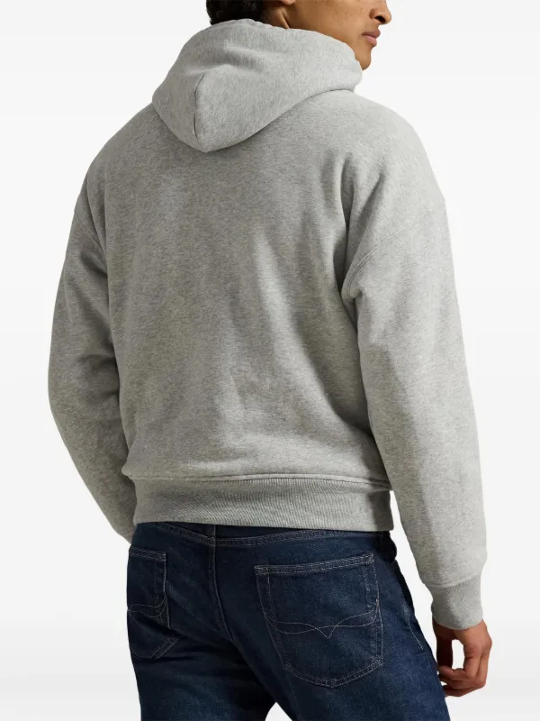 Polo Ralph Lauren ロゴ パーカー | グレー | FARFETCH JP