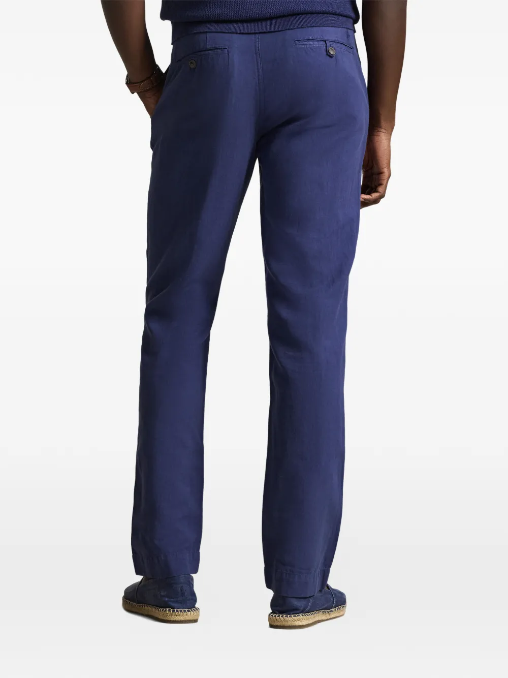 Polo Ralph Lauren Broek met platte voorkant Blauw