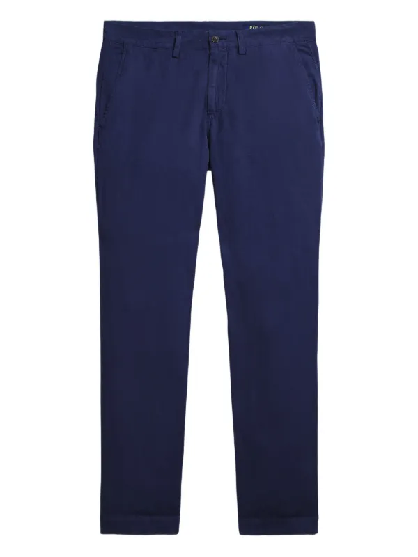 Polo Ralph Lauren フラットフロント パンツ | ブルー | FARFETCH JP