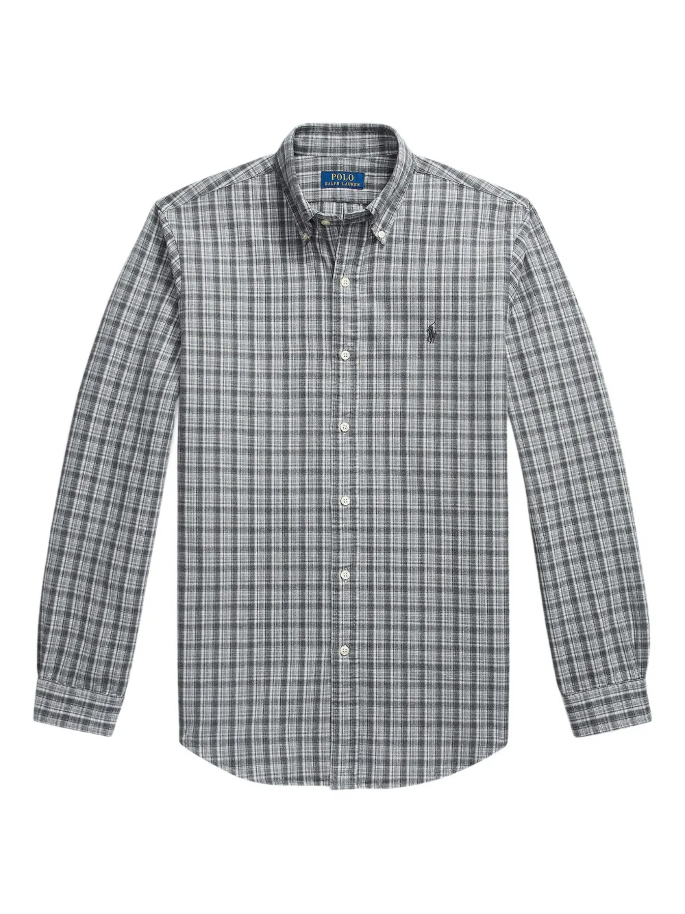 Polo Ralph Lauren oxford plaid shirt - Grigio