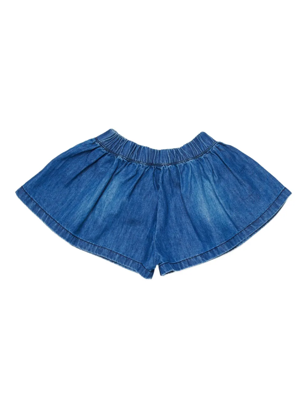 Diesel Kids Pixib spijkershorts met hartdetail Blauw
