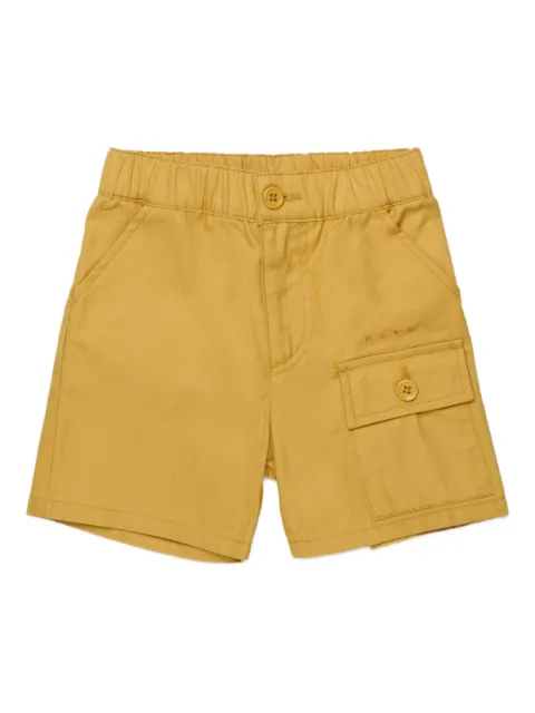 Marni Kids logo-embroidered shorts