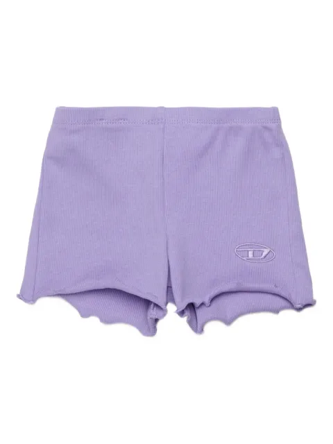 Diesel Kids Paspyb geribbelde shorts