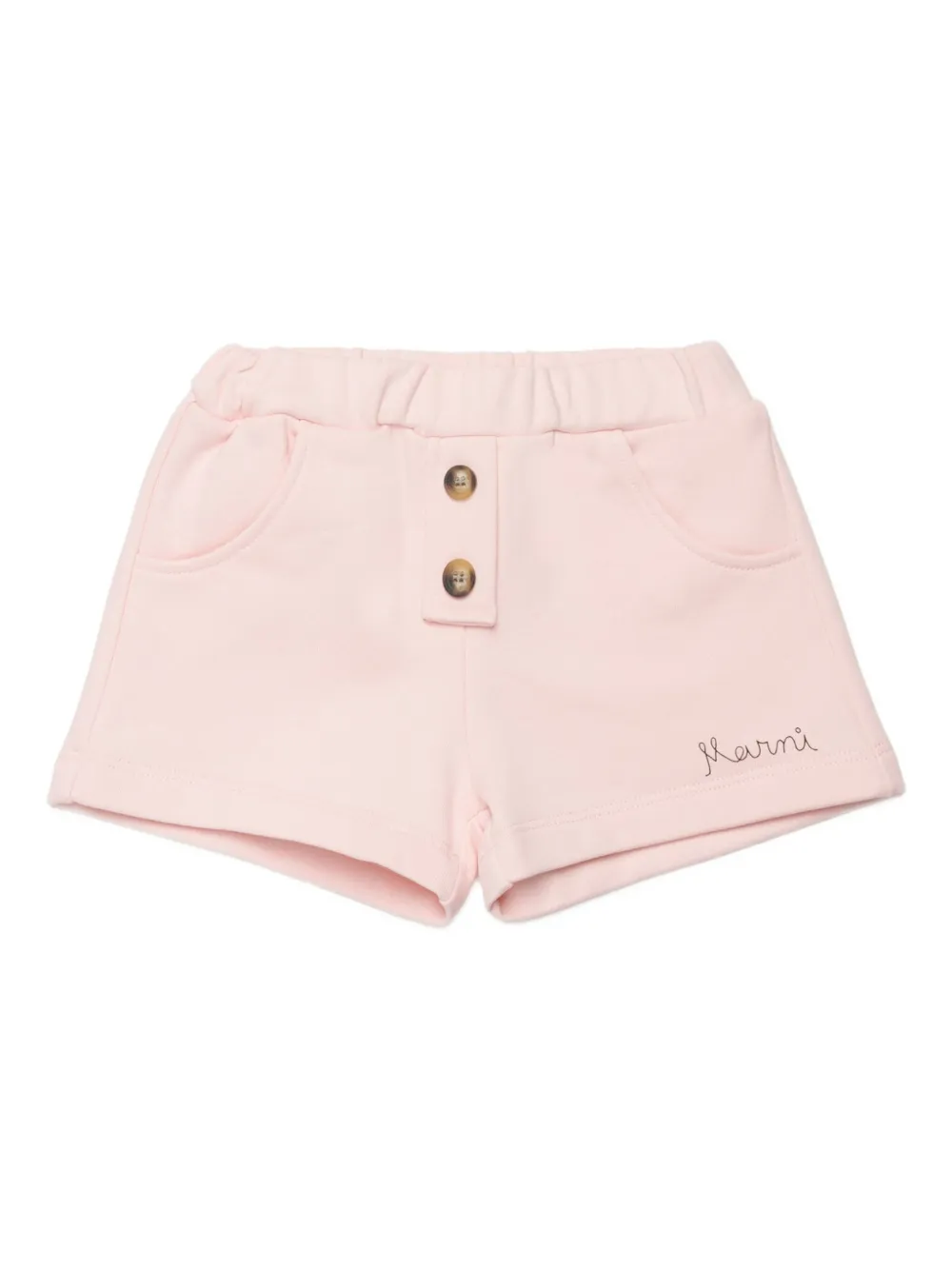 Marni Kids Shorts con lavorazione bottoni - Rosa