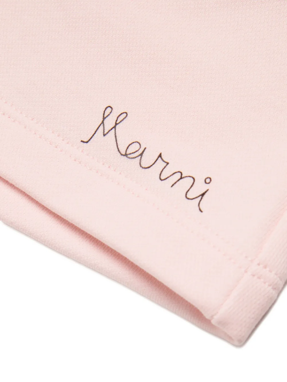 Marni Kids Shorts met logo Roze