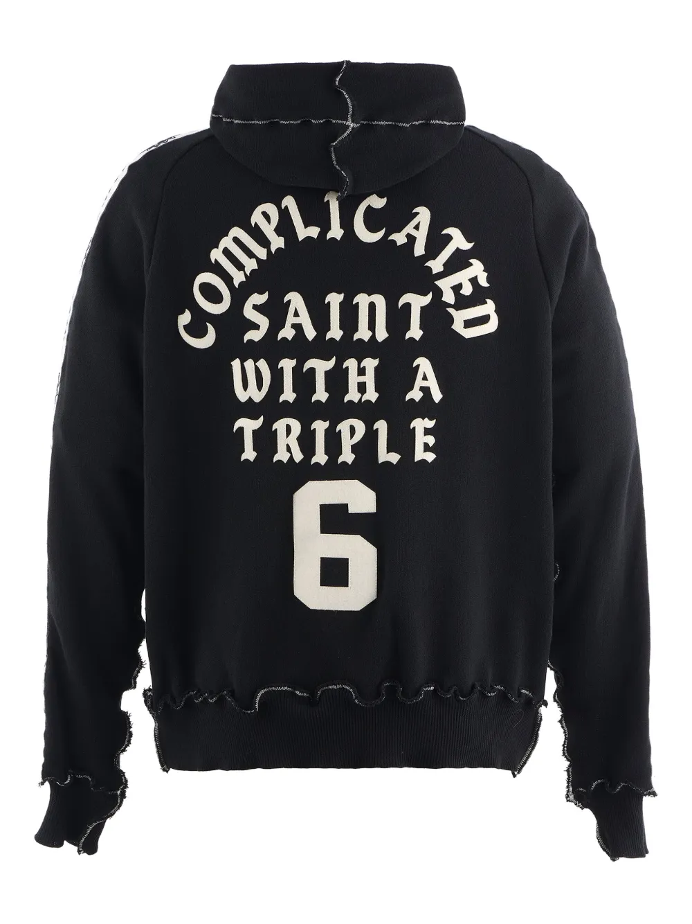 SAINT MXXXXXX hoodie con aplique en colaboración con A LOVE MOVEMENT | Hoodies | Image 2