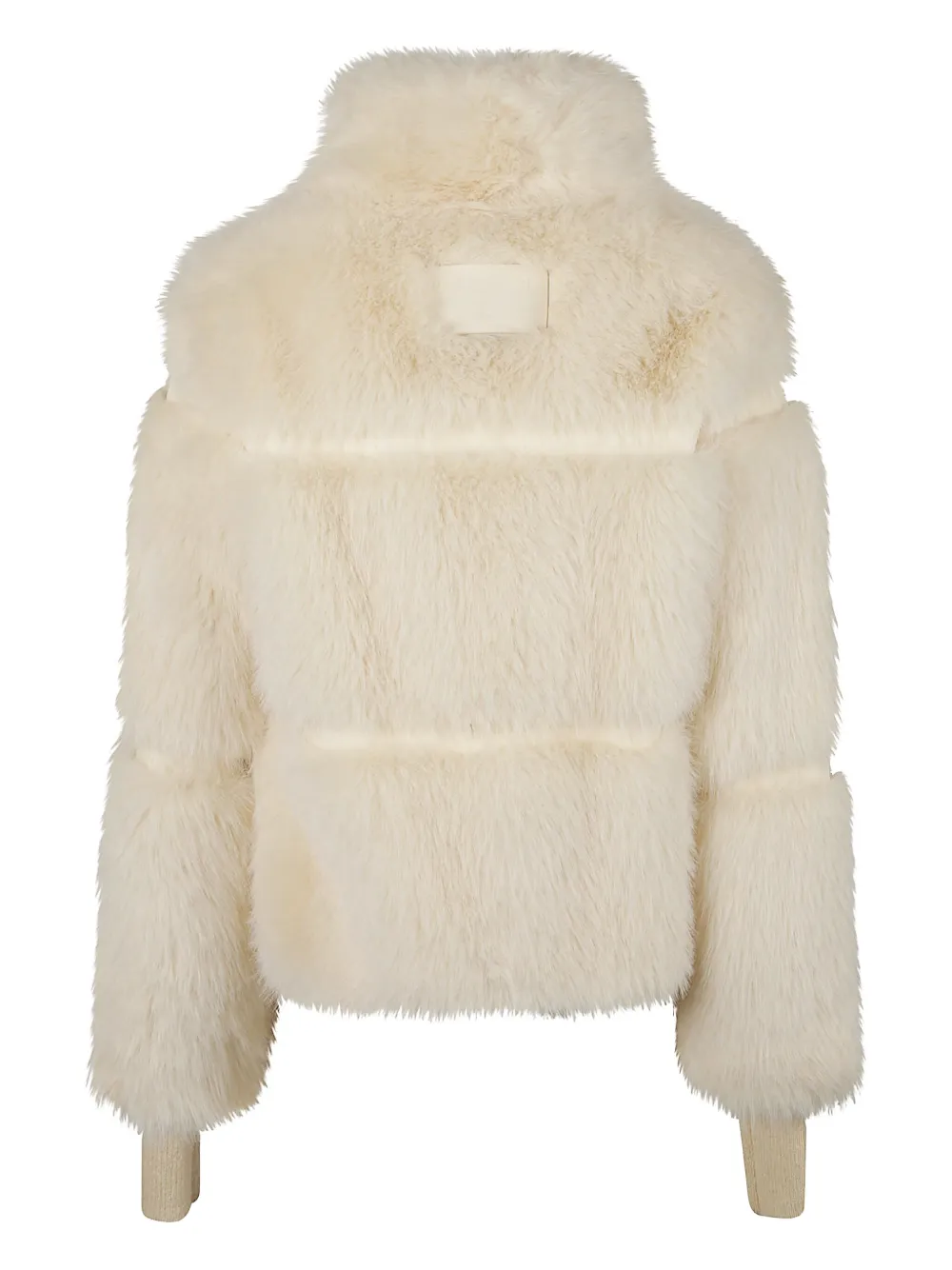 Patrizia Pepe Faux-fur Jacket In Neutral
