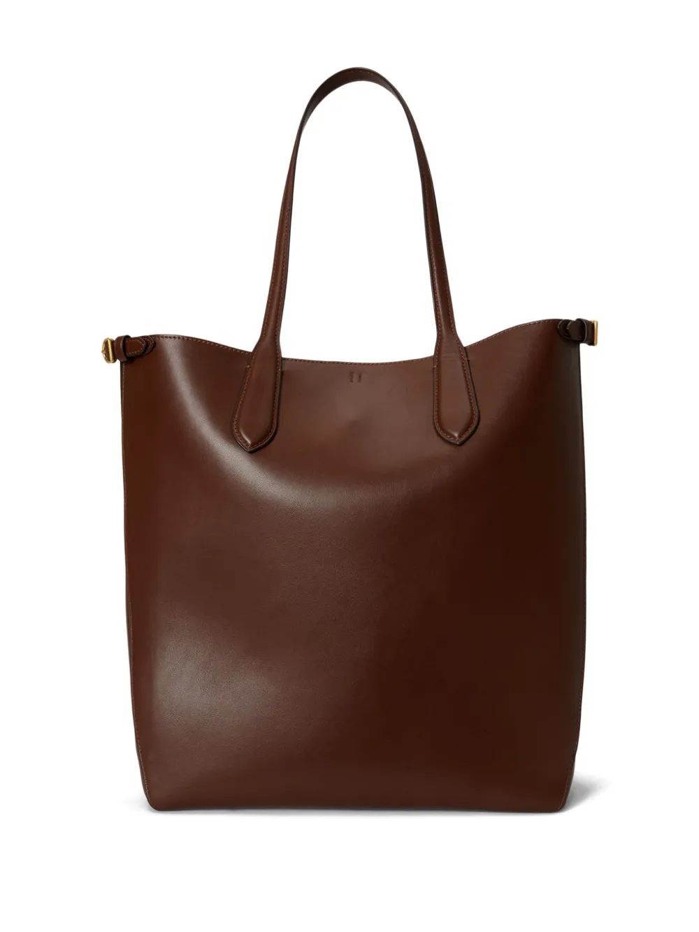 Polo Ralph Lauren Logo-print Tote Bag In Brown