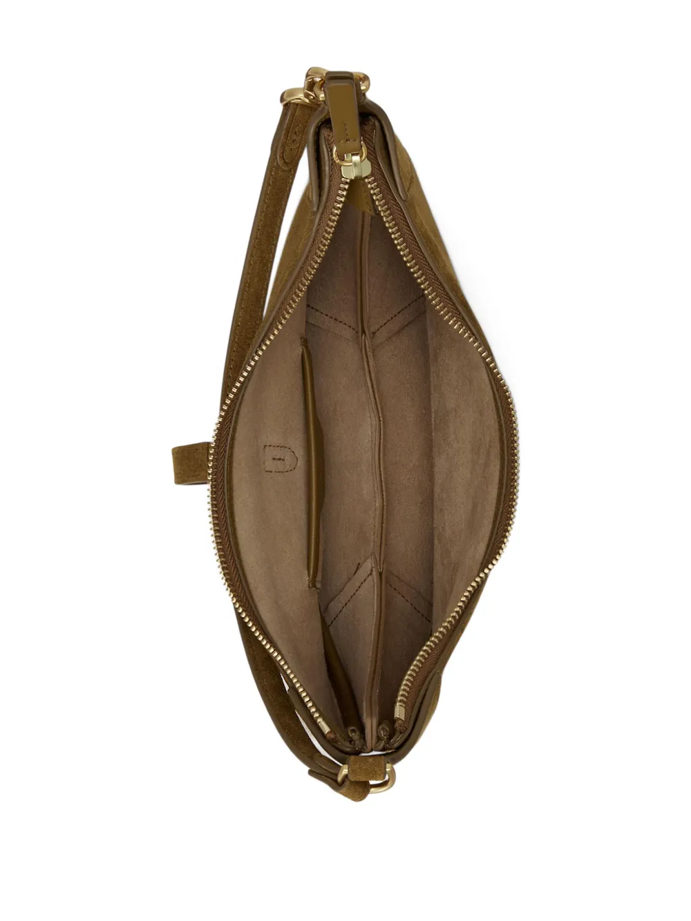 Polo Ralph Lauren Polo Pony Shoulder Bag In Brown