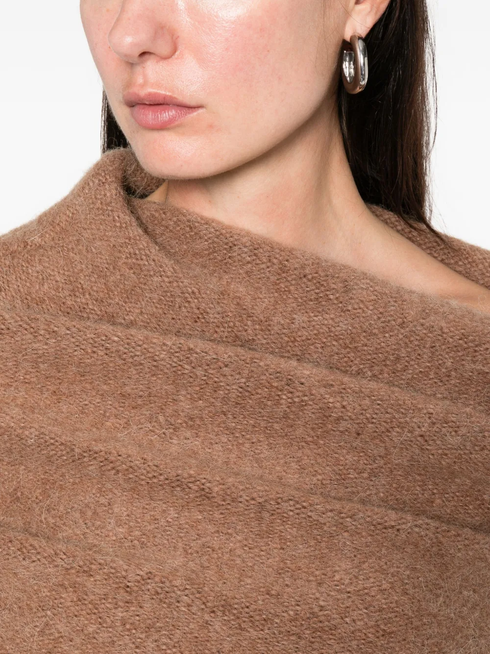 ENTIRE STUDIOS Mouwloze top Bruin