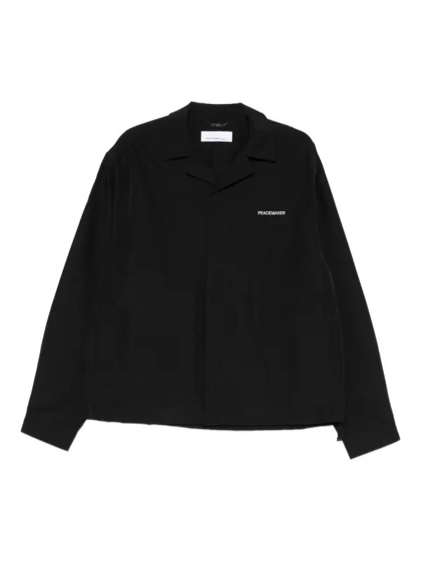 OAMC シャツ ジャケット OAMC パッチポケット シャツジャケット | ニュートラル | FARFETCH JP