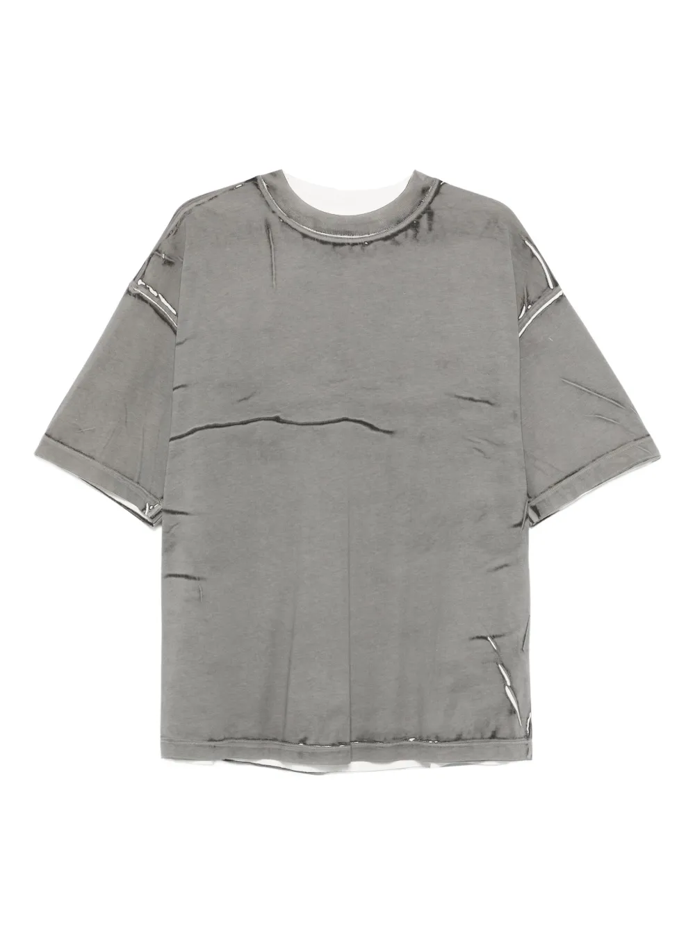 Paura t-shirt Costa à effet usé | gris | Image 1