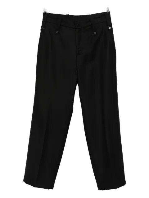 Paura Kyros button-fastening trousers