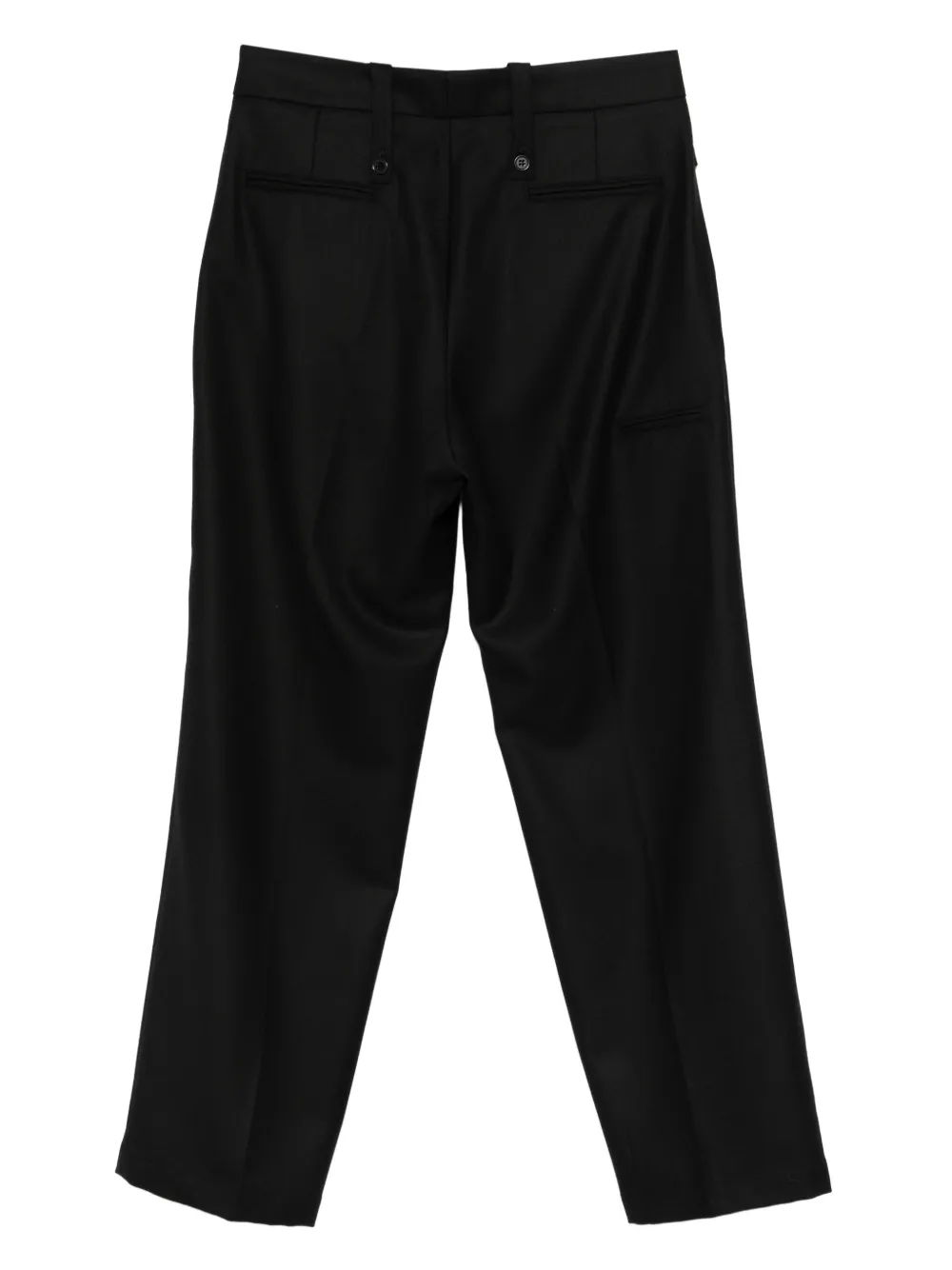 Paura Kyros broek met knoopsluiting - Zwart