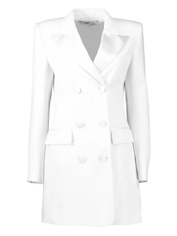 white mini dress boat neck ASTR the Label | Shyla Bow-Back A-Line Mini Dress in White