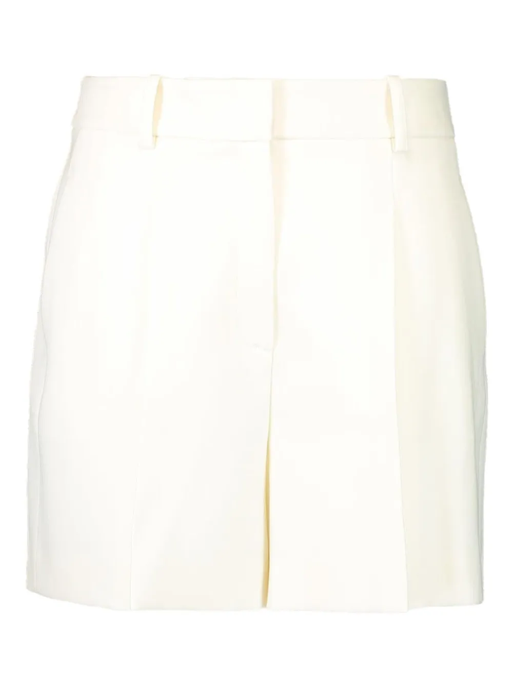 Michael Kors Collection pleated cuffed shorts | Neutrals | Image 1