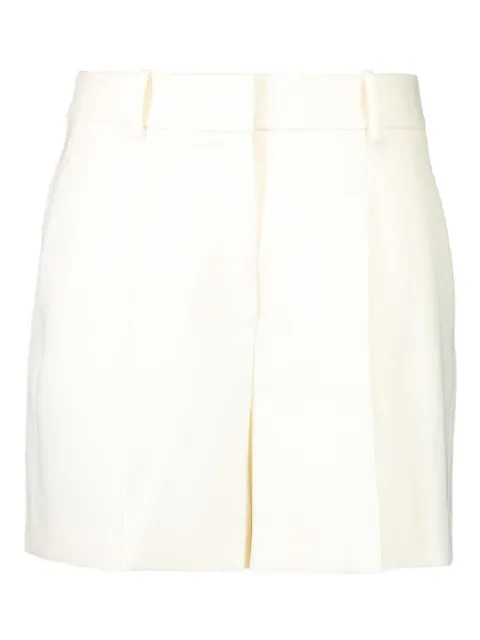Michael Kors Collection pleated cuffed shorts