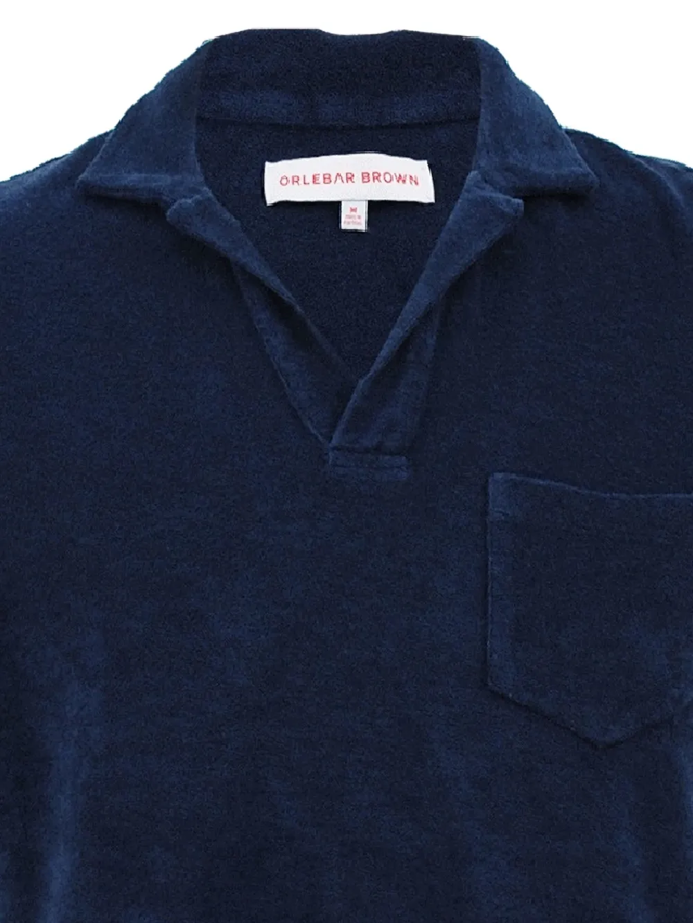 Orlebar Brown terry-towelling T-shirt - Blauw