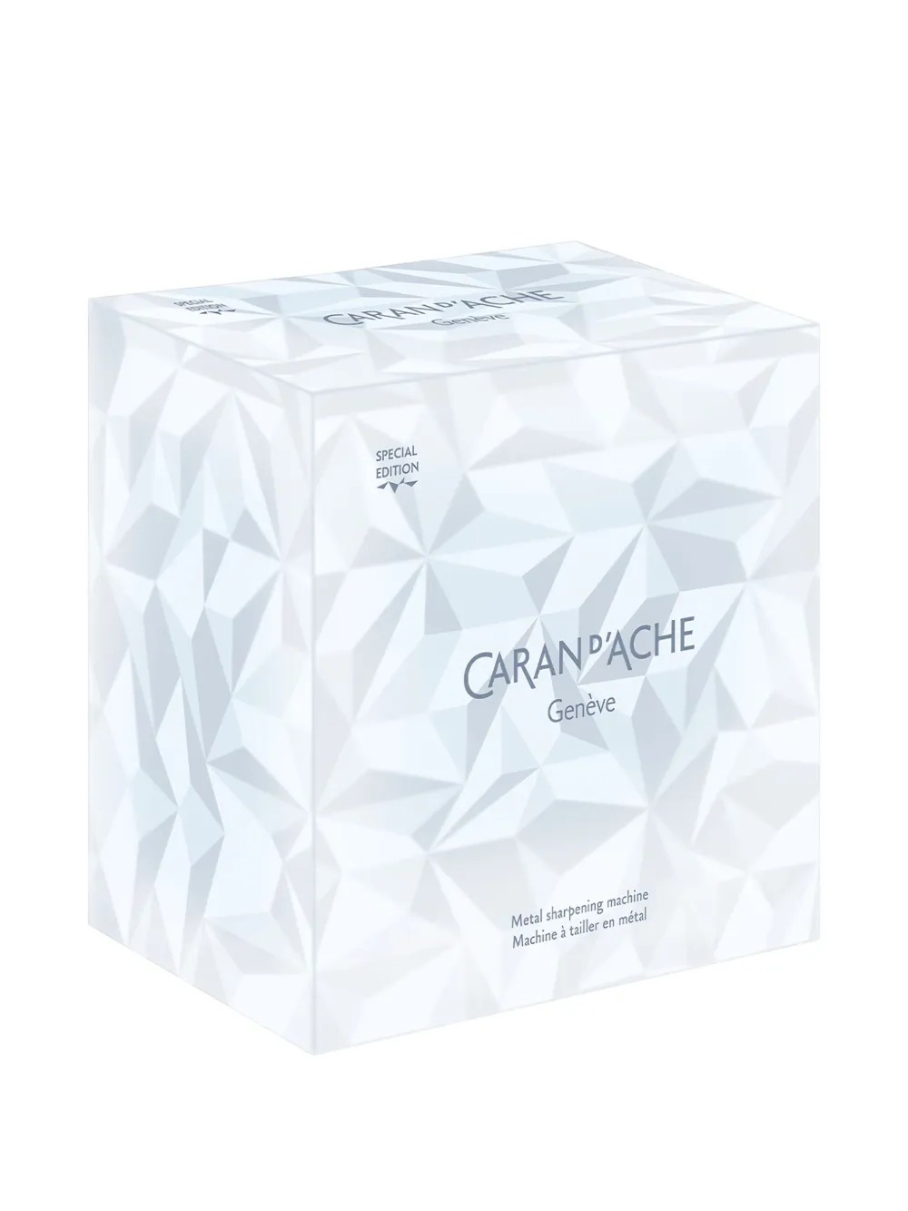 Caran D'ache Lever-mechanism Pencil Sharpener In Blue