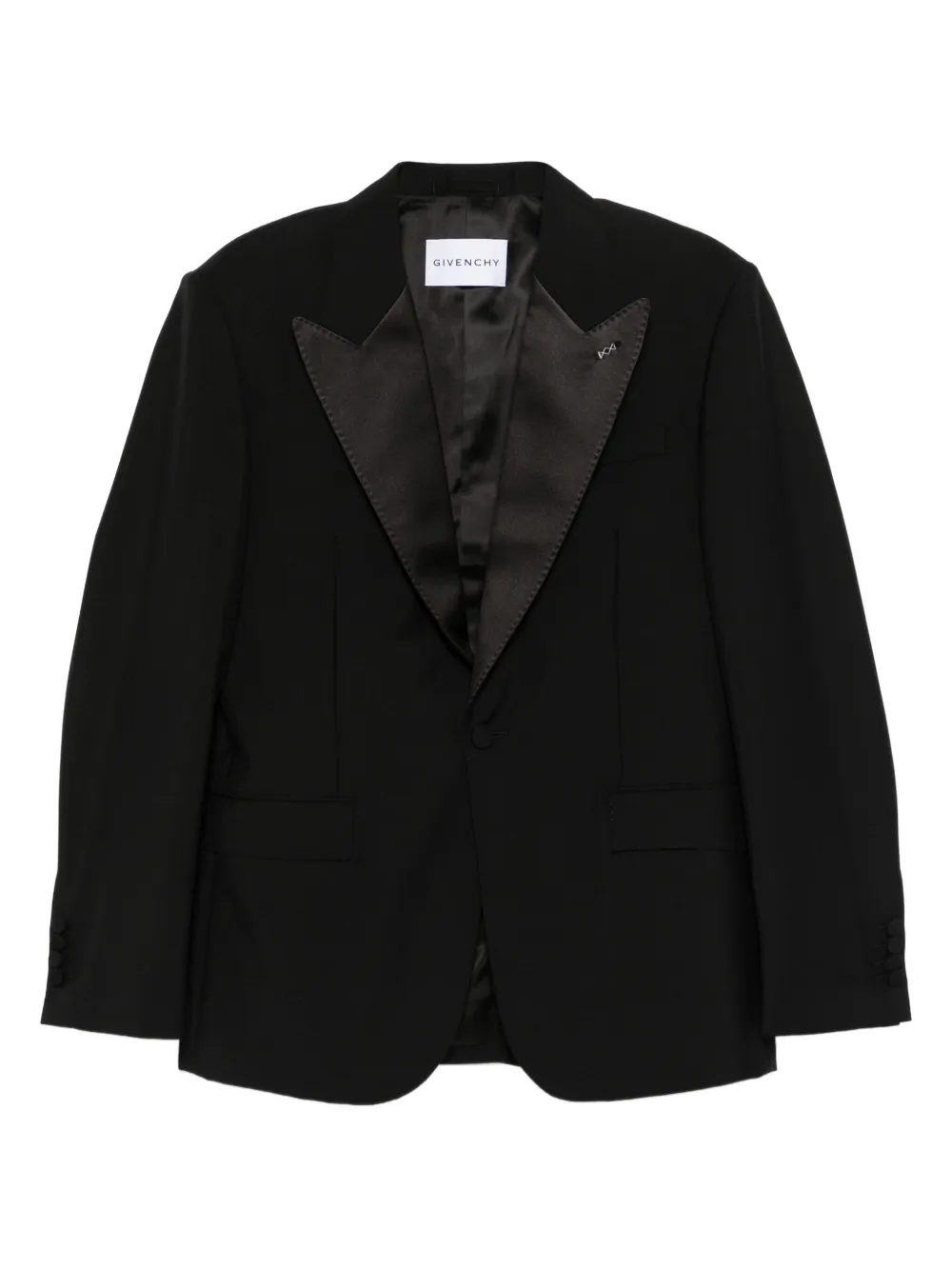Givenchy blazer con cuello esmoquin | negro | Image 1
